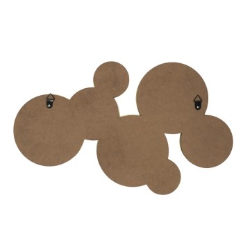 Spogulis Dekoratīvais sienas “Golden Circles” ar zelta metāla rāmi, 57 × 35 cm HD4391