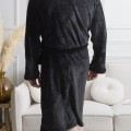 Vīriešu halāts Le Boss – īpaši mīksts, elegants (One Size)