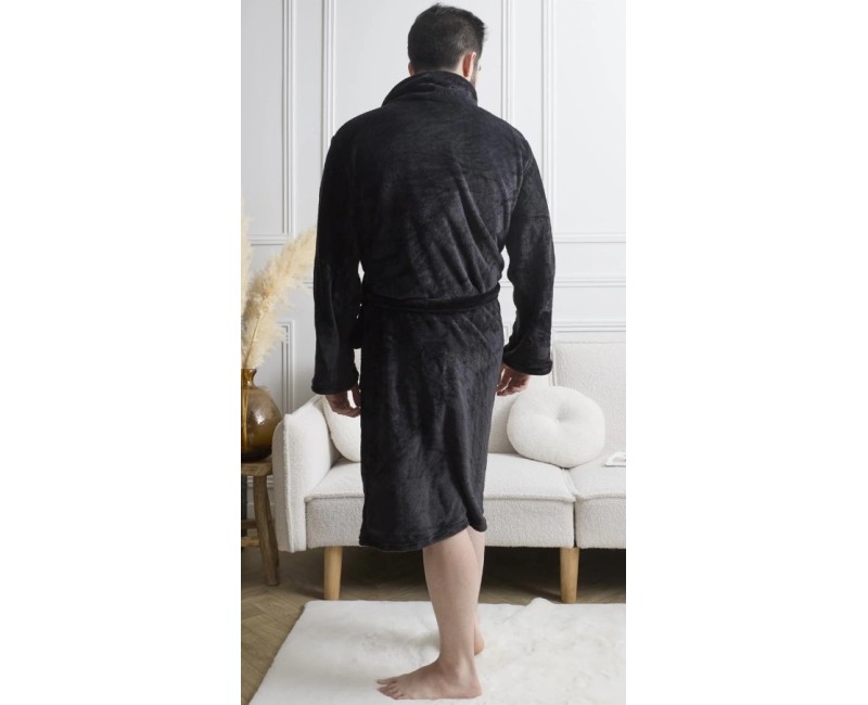 Vīriešu halāts Le Boss – īpaši mīksts, elegants (One Size)