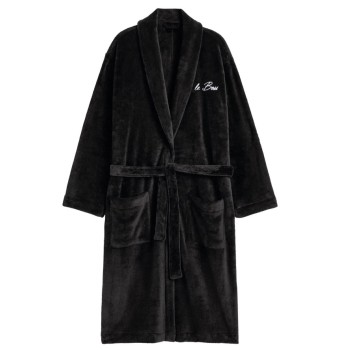 Vīriešu halāts Le Boss – īpaši mīksts, elegants (One Size) TX0334