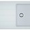 Virtuves izlietne Franke Basis Fragranīta BFG 611-78, 78x50 cm, balta-ledus 114.0285.168