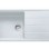 Virtuves izlietne Franke Basis Fragranīta BFG 611, 97x50 cm, balta-ledus 114.0285.303