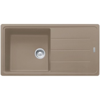 Virtuves izlietne Franke Basis Fragranīta BFG 611, 97x50 cm, kašmirs 114.0494.758