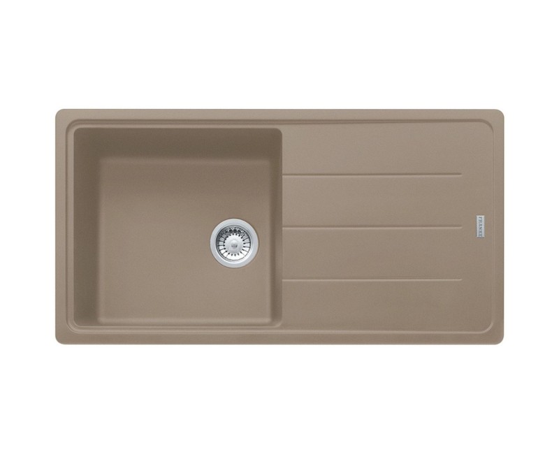 Virtuves izlietne Franke Basis Fragranīta BFG 611, 97x50 cm, kašmirs 114.0494.758