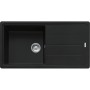 Virtuves izlietne Franke Basis Fragranīta BFG 611, 97x50 cm, matēti melna 114.0661.511