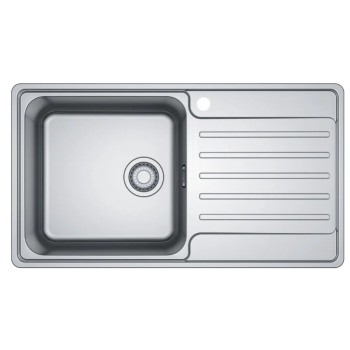 Virtuves izlietne Franke Bell  BCX 211-86/2, 86x48 cm, nerūsējošais tērauds 127.0738.577