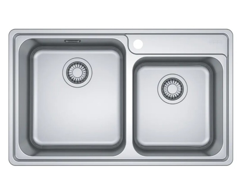Virtuves izlietne Franke Bell BCX 220-38-32, 79x48 cm, nerūsējošais tērauds 127.0738.579