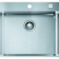 Virtuves izlietne Franke Box BXX 210/610-54 TL, 57x51 cm, nerūsējošais tērauds 127.0369.295