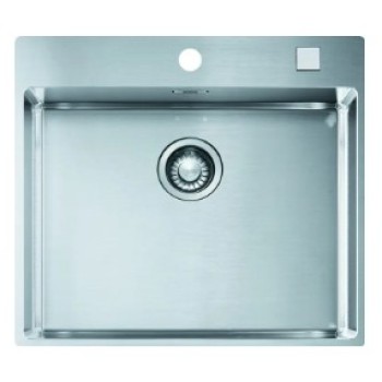Virtuves izlietne Franke Box BXX 210/610-54 TL, 57x51 cm, nerūsējošais tērauds 127.0369.295
