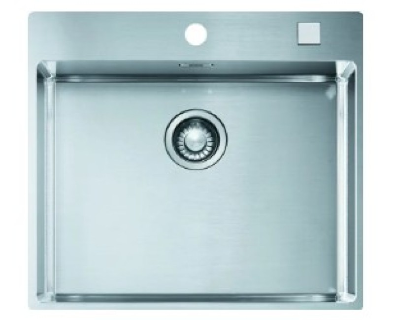 Virtuves izlietne Franke Box BXX 210/610-54 TL, 57x51 cm, nerūsējošais tērauds 127.0369.295