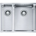 Virtuves izlietne Franke Box BXX 260/160-34-16/7, 56x45 cm, nerūsējošais tērauds 127.0369.916