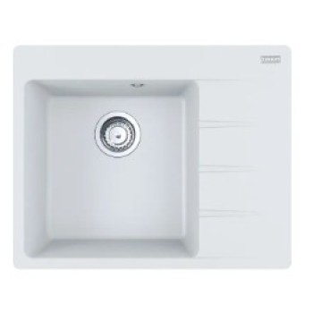Virtuves izlietne Franke Centro Fragranīta CNG 611-62 TL/2, 62x50 cm, balta-ledus 114.0637.494