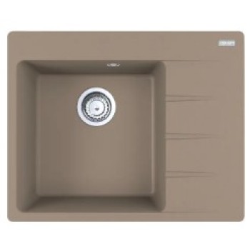 Virtuves izlietne Franke Centro Fragranīta CNG 611-62 TL/2, 62x50 cm, kašmirs 114.0637.501