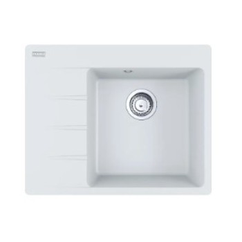 Virtuves izlietne Franke Centro Fragranīta CNG 611-62 TL/7, 62x50 cm, balta-ledus 114.0637.164