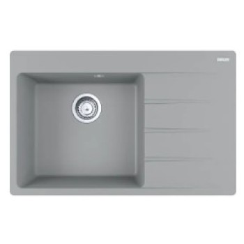 Virtuves izlietne Franke Centro Fragranīta CNG 611-78 TL/2, 78x50 cm, pelēks akmens 114.0637.516
