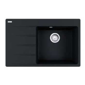 Virtuves izlietne Franke Centro Fragranīta CNG 611-78 TL/7, 78x50 cm, onikss 114.0637.510