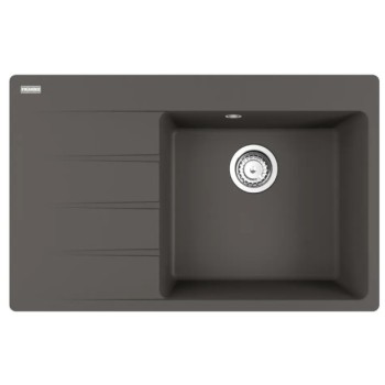Virtuves izlietne Franke Centro Fragranīta CNG 611-78 TL/7, 78x50 cm, pelēks šīferis 114.0713.950