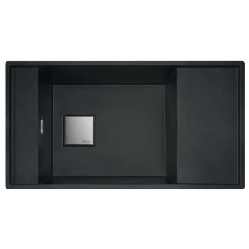 Virtuves izlietne Franke Fresno Fragranīta FSG 611-88, 88x50 cm, onikss 114.0616.906