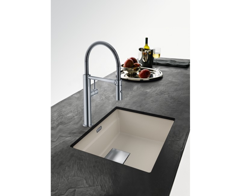 Virtuves izlietne Franke Kubus 2 Fragranīt KNG 110-52, 56x46 cm, sahāra 125.0737.258