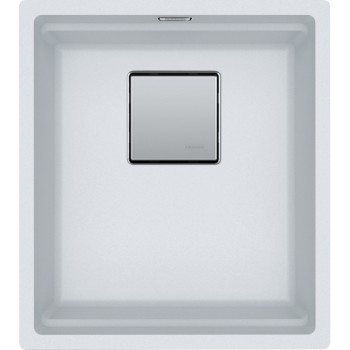 Virtuves izlietne Franke Kubus 2 Fragranīta KNG 110-37, 41x46 cm, balta-ledus 125.0672.041