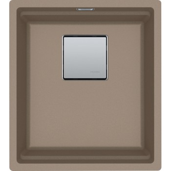 Virtuves izlietne Franke Kubus 2 Fragranīta KNG 110-37, 41x46 cm, kašmirs 125.0671.879