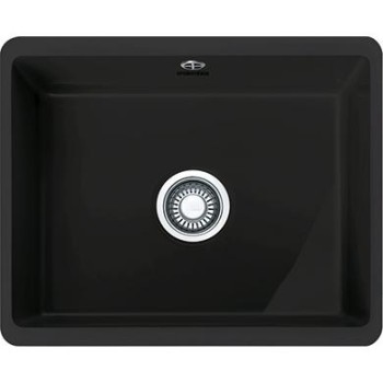 Virtuves izlietne Franke Kubus Keramikas KBK 110-50, 55x45 mm, matēta antracīta krāsā 126.0380.350