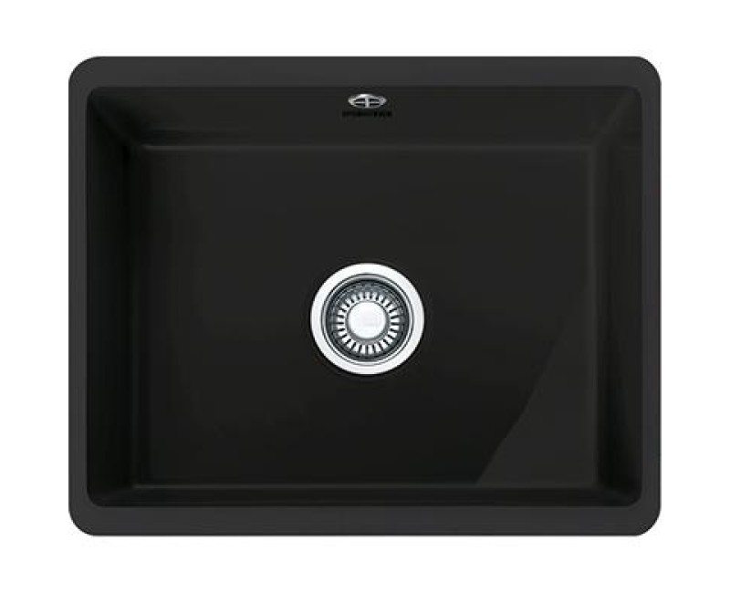 Virtuves izlietne Franke Kubus Keramikas KBK 110-50, 55x45 mm, matēta antracīta krāsā 126.0380.350