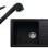 Virtuves komplekts Franke G118, fragranīta izlietne BSG 611-6 + jaucējkrāns FC 9547.071, onikss 114.0440.846