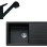 Virtuves komplekts Franke G138, fragranīta izlietne BFG 611 un jaucējkrāns FC 9547.901, matēti melns 114.0675.664