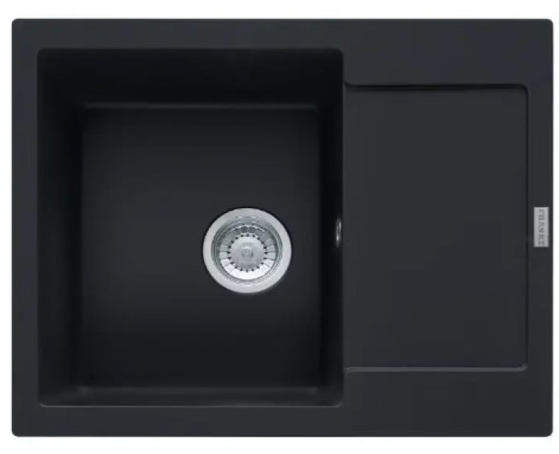 Virtuves komplekts Franke G256MČ, fragranīta izlietne MRG 611-62 un jaucējkrāns FS 3229.031, matēti melna/hromēta 114.0700.711