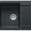 Virtuves komplekts Franke G257O, fragranīta izlietne MRG 611-62 un jaucējkrāns FS 3230.031, onikss/hroms 114.0700.715