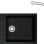 Virtuves komplekts Franke G261O, fragranīta izlietne MRG 611-78 BB un jaucējkrāns FS 3230.031, onikss/hroms 114.0700.727