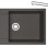 Virtuves komplekts Franke G261ŠB, fragranīta izlietne MRG 611-78 BB un jaucējkrāns FS 3230.031, šīfera pelēka/hroms 114.0720.188