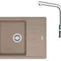 Virtuves komplekts Franke G262KA, fragranīta izlietne BFG 611-62 un jaucējkrāns FS 3230.031, kašmirs/hroms 114.0700.729