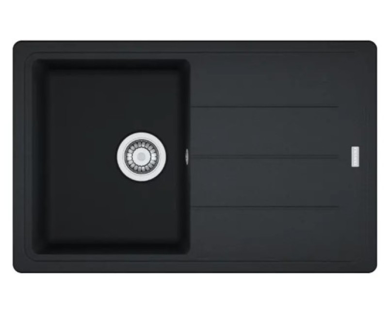 Virtuves komplekts Franke G263O, fragranīta izlietne BFG 611-78 un jaucējkrāns FS 3230.031, onikss/hroms 114.0700.736