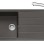 Virtuves komplekts Franke G264ŠB, fragranīta izlietne BFG 611 un jaucējkrāns FS 3230.031, šīfera pelēka/hroms 114.0720.164