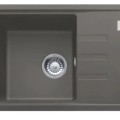 Virtuves komplekts Franke G266ŠK, fragranīta izlietne BSG 611-62 un jaucējkrāns FS 3230.031, pelēks akmens/hroms 114.0700.751