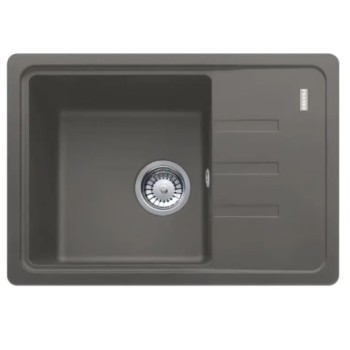 Virtuves komplekts Franke G266ŠK, fragranīta izlietne BSG 611-62 un jaucējkrāns FS 3230.031, pelēks akmens/hroms 114.0700.751