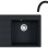 Virtuves komplekts Franke G271MČ, fragranīta izlietne CNG 611-78 TL/7 un jaucējkrāns FC 6018.901, matēti melns 114.0700.774