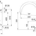 Virtuves komplekts Franke G273SA, fragranīta izlietne MRG 610-37 RTL un jaucējkrāns FC 6018.082, sahara 114.0700.784