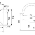 Virtuves komplekts Franke G274O, fragranīta izlietne MRG 610-52 RTL un jaucējkrāns FC 6018.071, onikss 114.0700.788