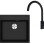 Virtuves komplekts Franke G274O, fragranīta izlietne MRG 610-52 RTL un jaucējkrāns FC 6018.071, onikss 114.0700.788