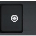 Virtuves komplekts Franke T118Č, tectonite izlietne OID 611-62 un jaucējkrāns FC 6018.901, melns/matēti melns 143.0687.311