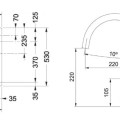 Virtuves komplekts Franke T122Š, tectonite izlietne SID 610 un jaucējkrāns FC 6018.901, pelēks/pelēks akmens 143.0687.391