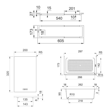 Virtuves piederumu komplekts Franke ALL-IN komplekts 1, 3, 112.0655.481