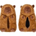 Istabas čības Capybara 3D pūkainas 38/39
