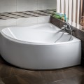 Vanna Aqualine DYJE, 150x150x42 cm, akrila, stūra, balta A1550
