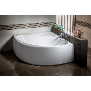 Vonia Aqualine DYJE, 150x150x42 cm, akrilinė, kampinė, balta A1550