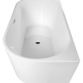Laisvai stovinti vonia Aqualine TAJO 180x80 cm, akrilo, balta E1990