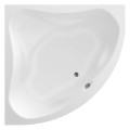 Vonia Aqualine Dunaj II, 150x150x48 cm, akrilo, kampinė, balta G1350